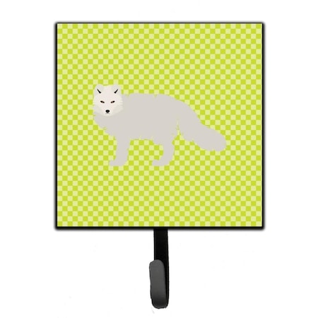 Carolines Treasures White Arctic Fox Green Leash or Key Holder BB7703SH4